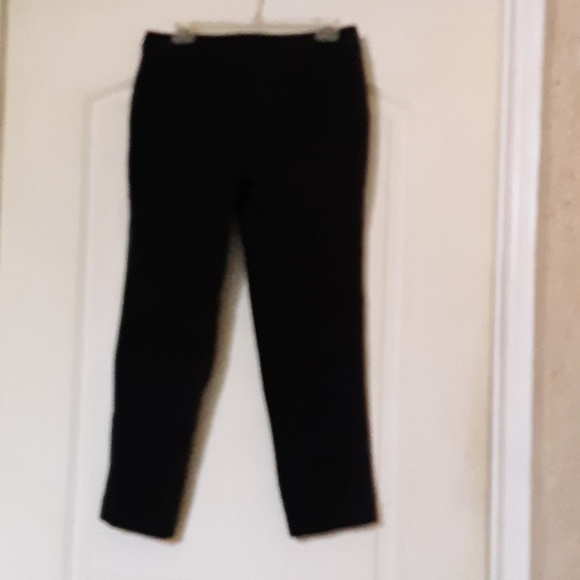 Anne Klein black ankle pants - Picture 2 of 7